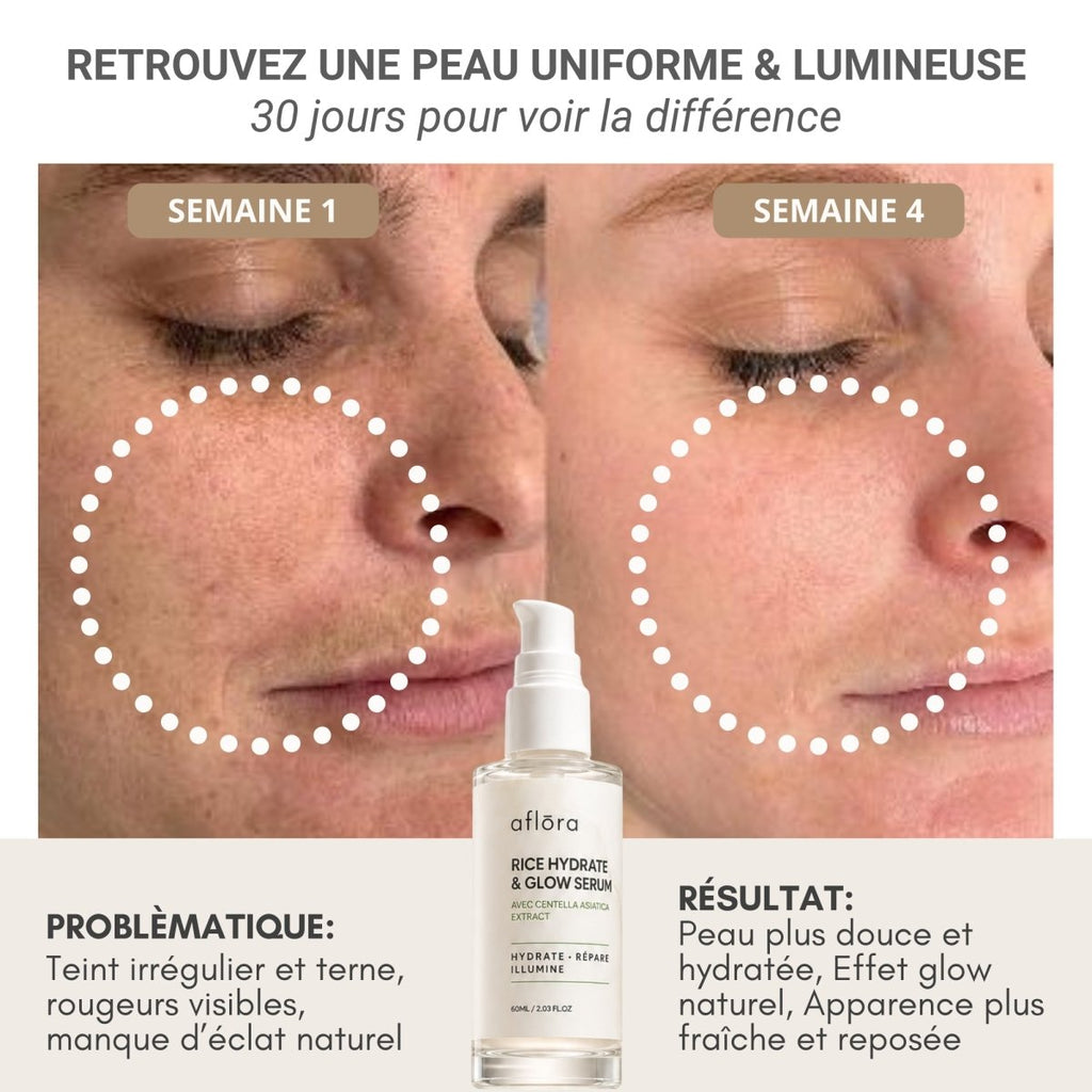 Routine Hydrate & Glow - Le Sérum + La Crème - Aflora.ch