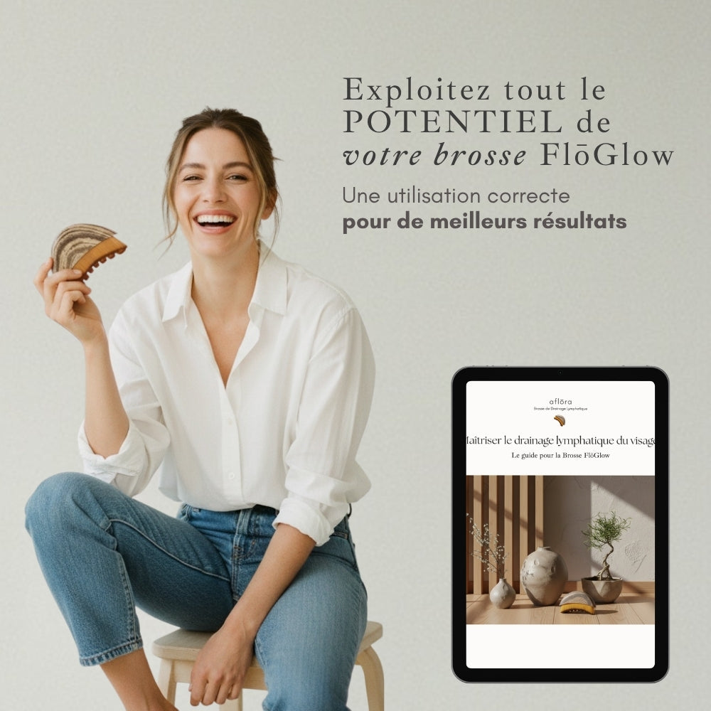 E-book Brosse FlōGlow : Maîtriser le drainage lymphatique