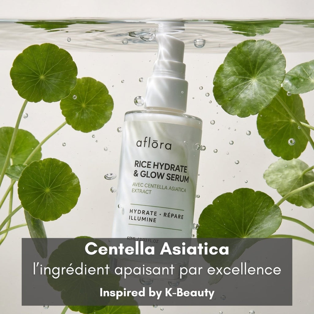 Aflōra Rice Hydrate & Glow Face Serum - 60ml - Aflora.ch