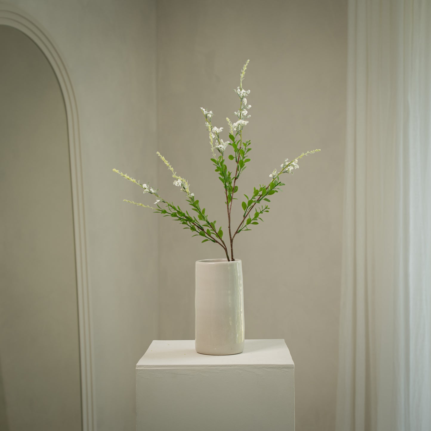 Tige de fleur sauvage artificielle réaliste - 1pc