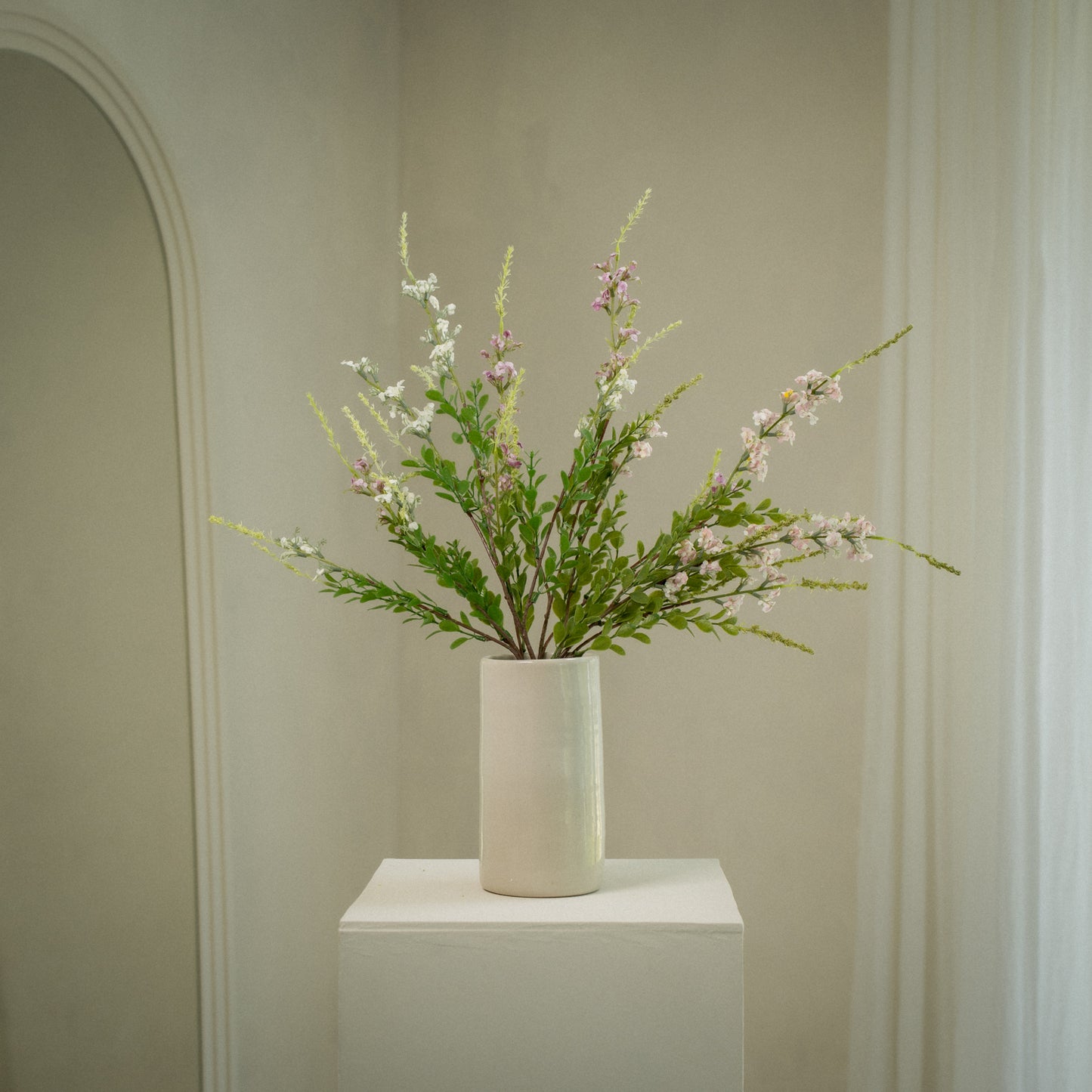 Tige de fleur sauvage artificielle réaliste - 1pc