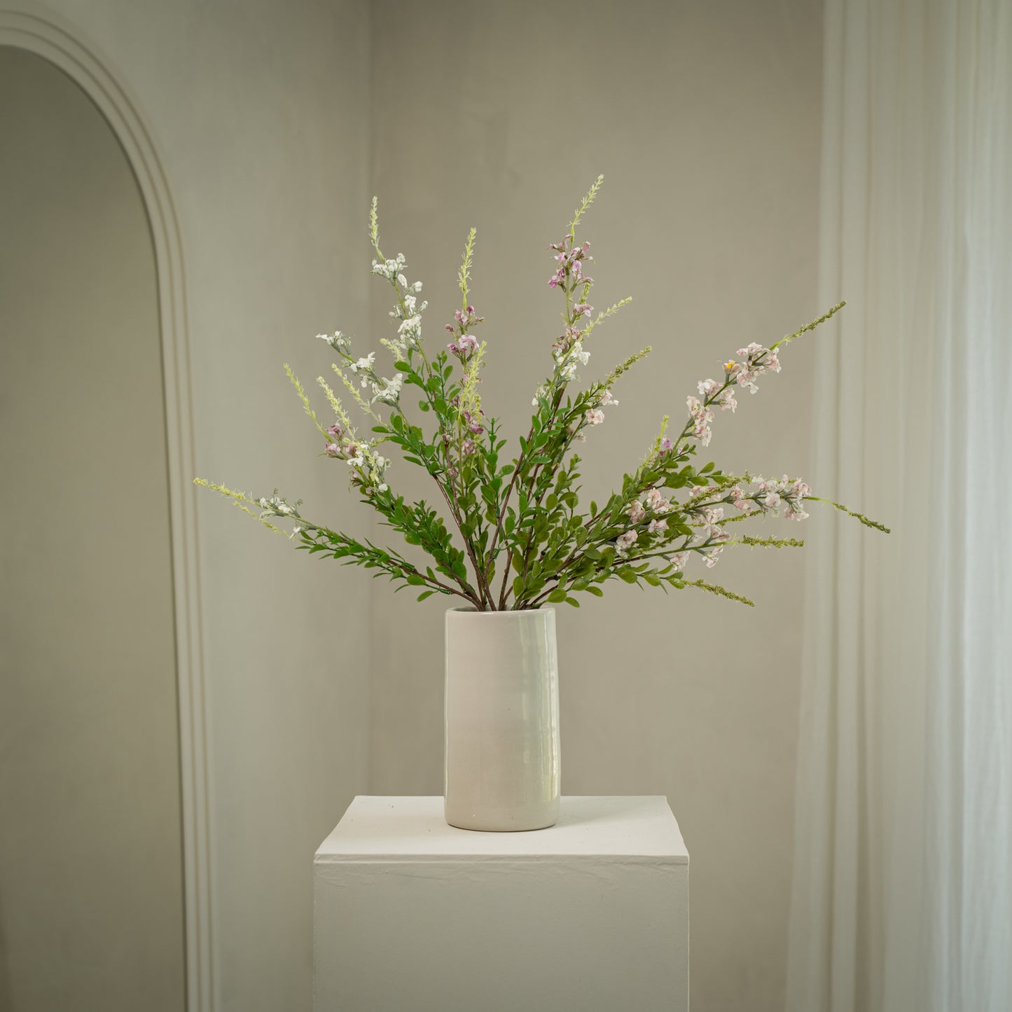 Tige de fleur sauvage artificielle réaliste - 1pc