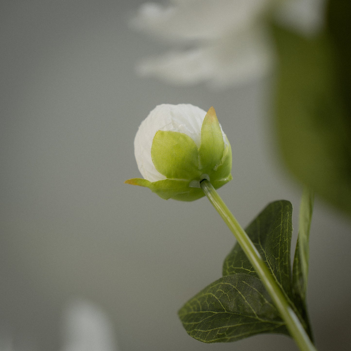 Pivoine artificielle double tête réaliste - 1pc