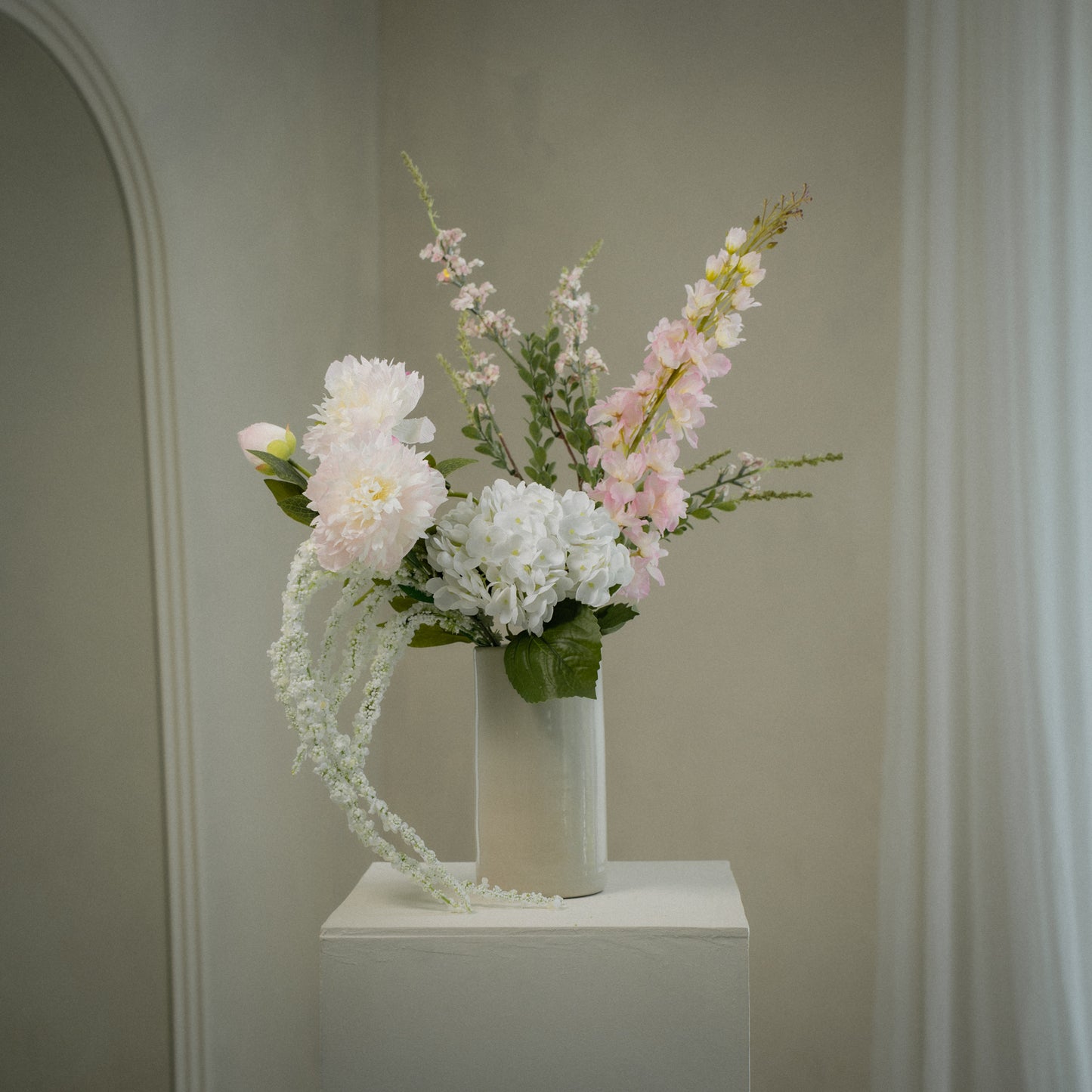 Grande fleur d’hortensia artificielle - 1pc