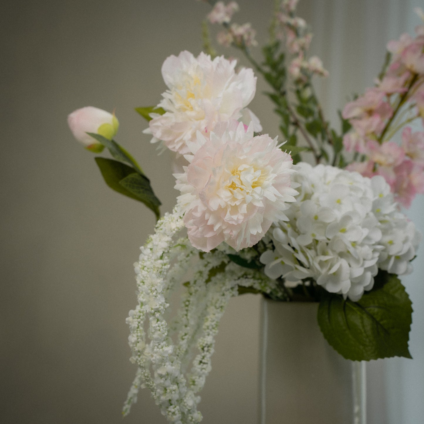 Grande fleur d’hortensia artificielle - 1pc