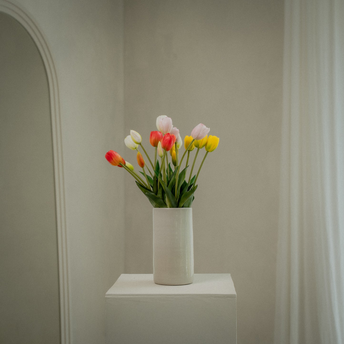 Tulipes artificielles réalistes - Lot de 5 tulips