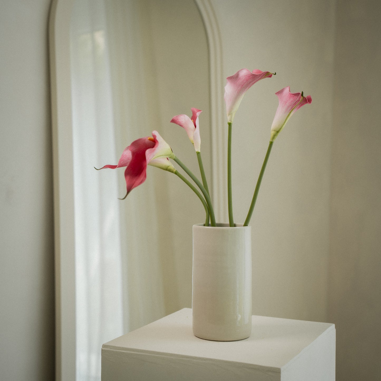Lot de grandes callas artificielles magnifiques - 5pcs