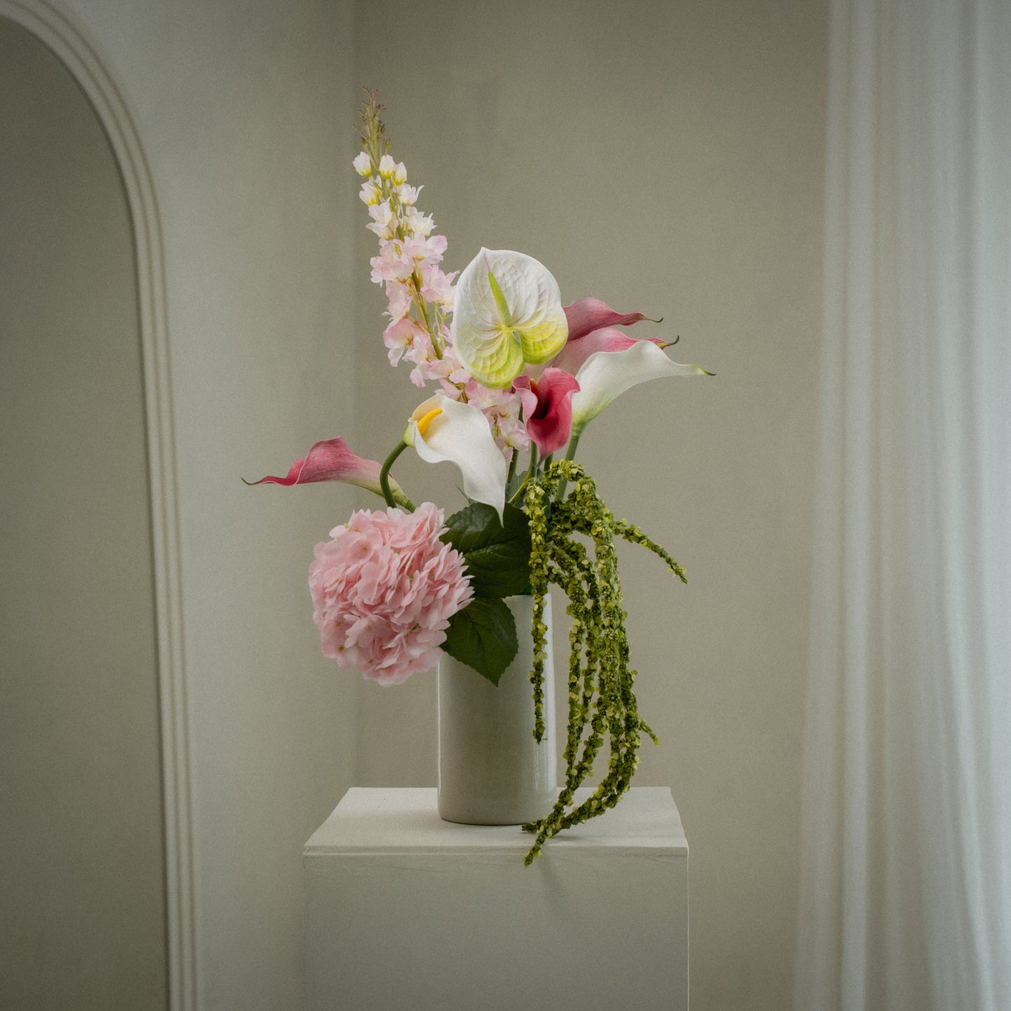 Lot de grandes callas artificielles magnifiques - 5pcs