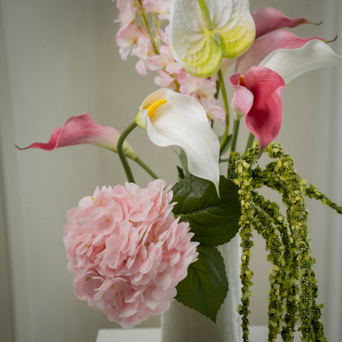Lot de grandes callas artificielles magnifiques - 5pcs