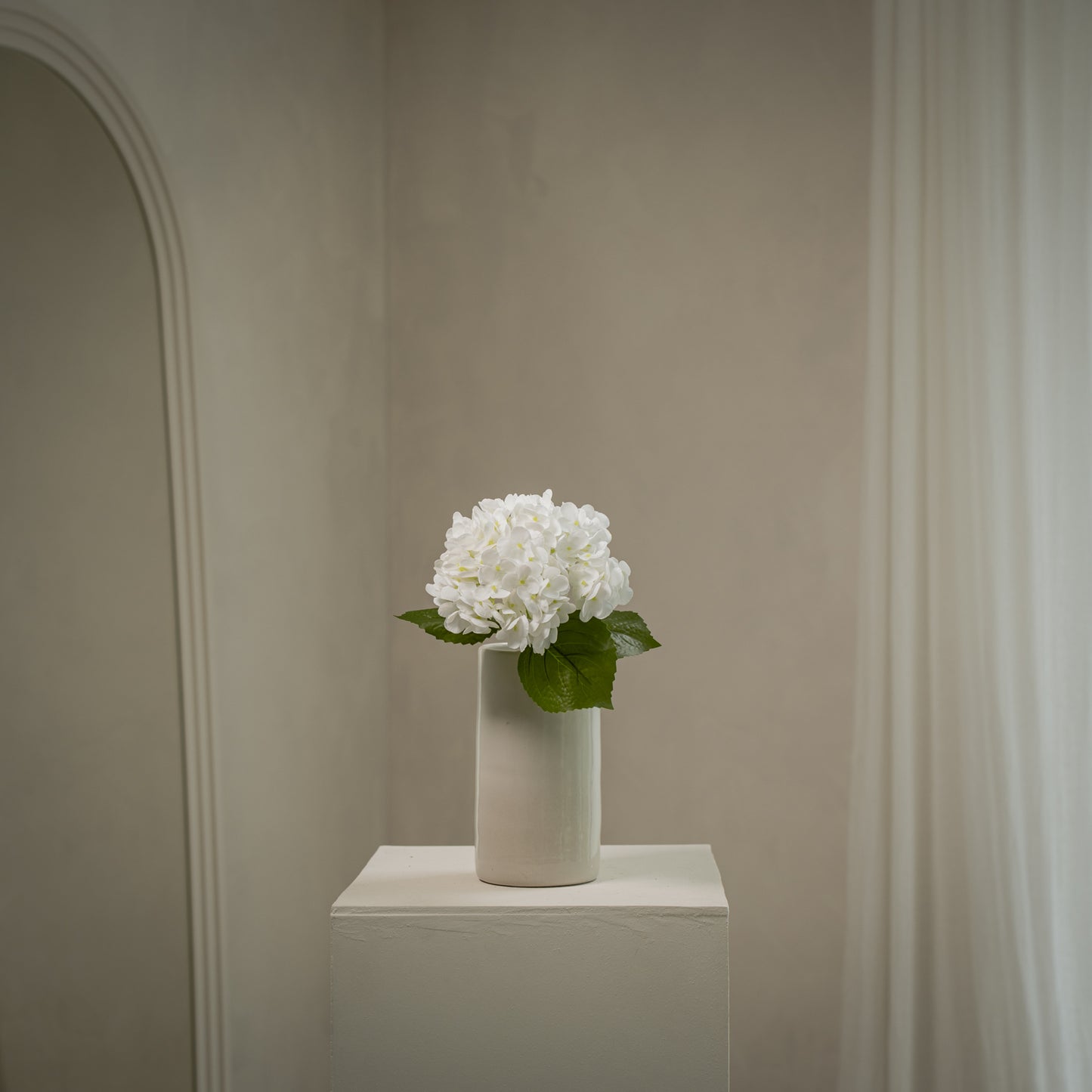 Grande fleur d’hortensia artificielle - 1pc