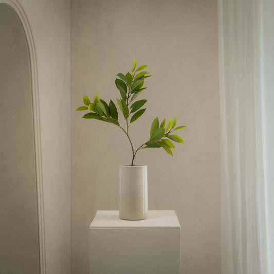 Grande branche de ruscus artificiel - 1pc
