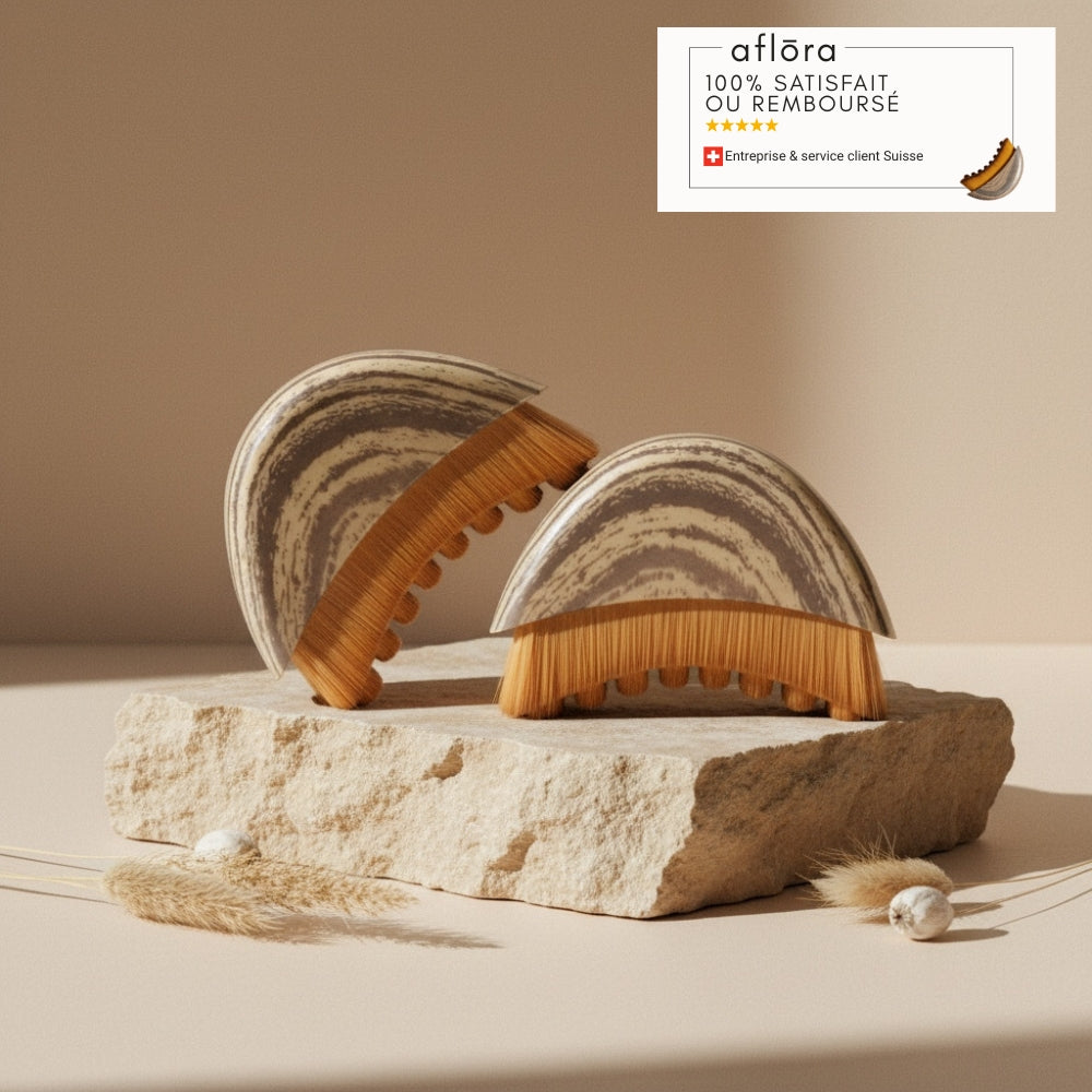 FlōGlow - Brosse de Drainage Lymphatique