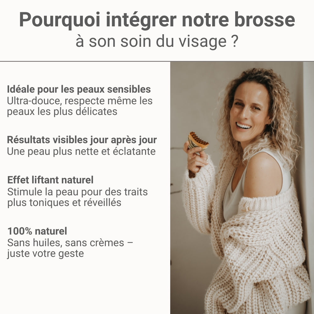FlōGlow - Brosse de Drainage Lymphatique
