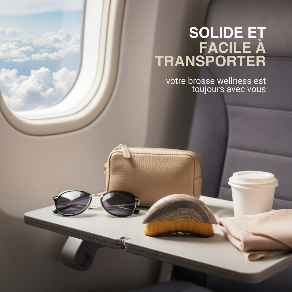 FlōGlow - Brosse de Drainage Lymphatique Kobido