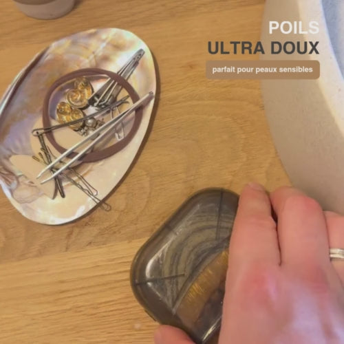 FlōGlow - Brosse de Drainage Lymphatique Kobido